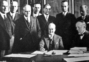 firma del pacto roca runciman en 1933