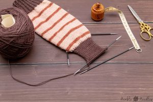 muestra de proyectos en tejido a dos agujas