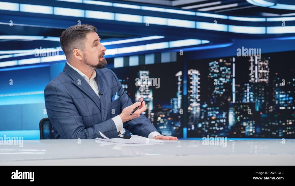 De qué enfermedad o causa falleció Jiménez del Oso, el famoso presentador 2 retrato de un presentador de television en su estudio