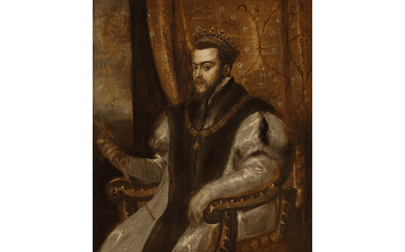 Qué rey español sucedió a Carlos I y cuáles fueron sus logros 41 retrato del rey felipe ii de espana