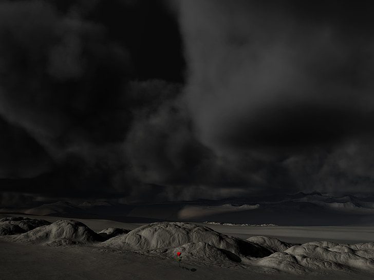 Qué Significa Soñar con una Tormenta Negra en Tu Vida 14 tormenta negra sobre un paisaje oscuro y solitario
