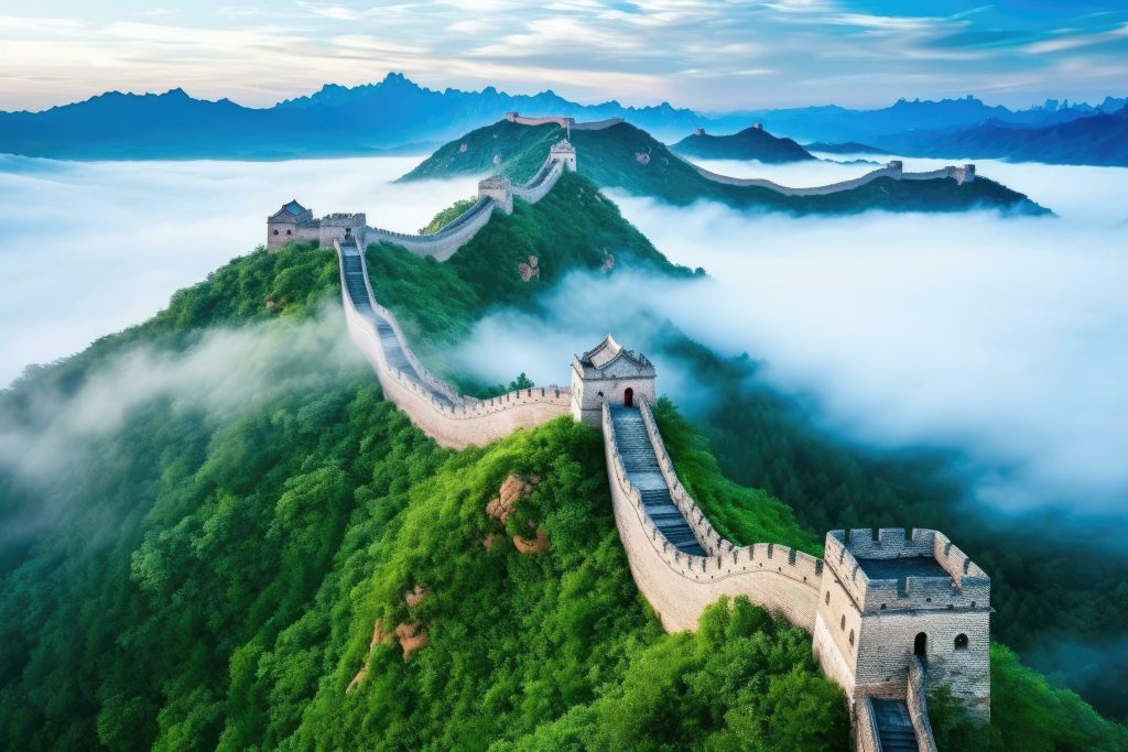 Cuántos escalones hay en la Gran Muralla China y cómo se cuentan 28 vista panoramica de la gran muralla china 1